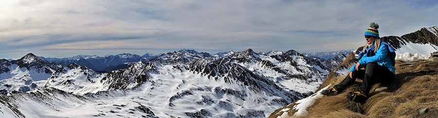 Panorama da Cima di Lemma ad ovest 